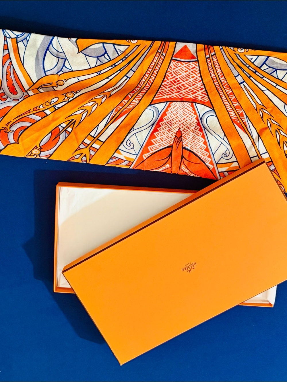 Hermes Silk scarf